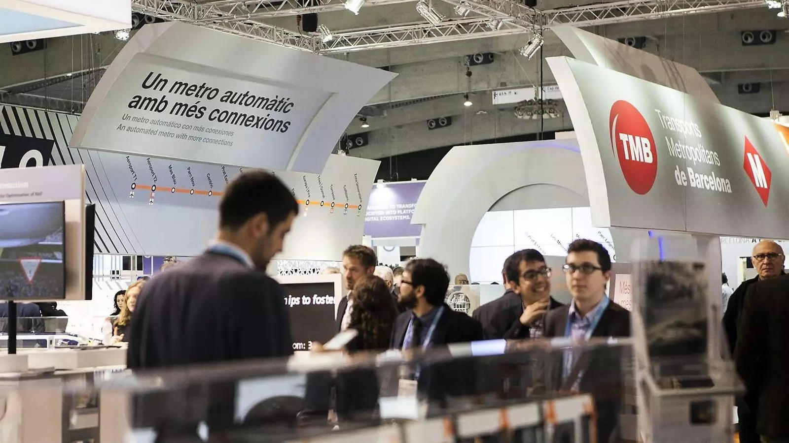L’ATM ha presentat la T-Mobilitat durant l’Smart City Expo World Congress a l’Hospitalet.