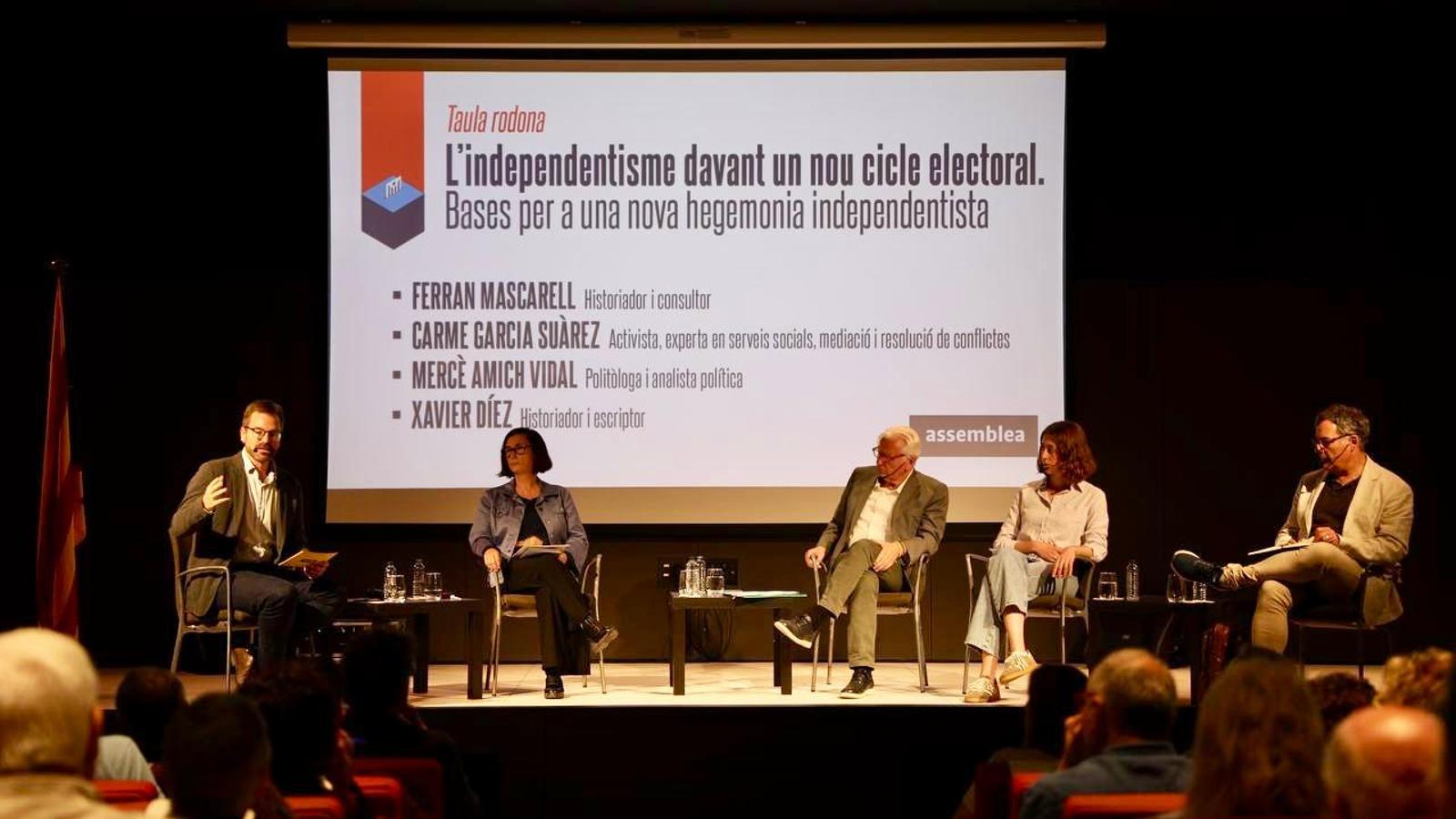 Image of the symposium that the ANC held this Saturday in Barcelona