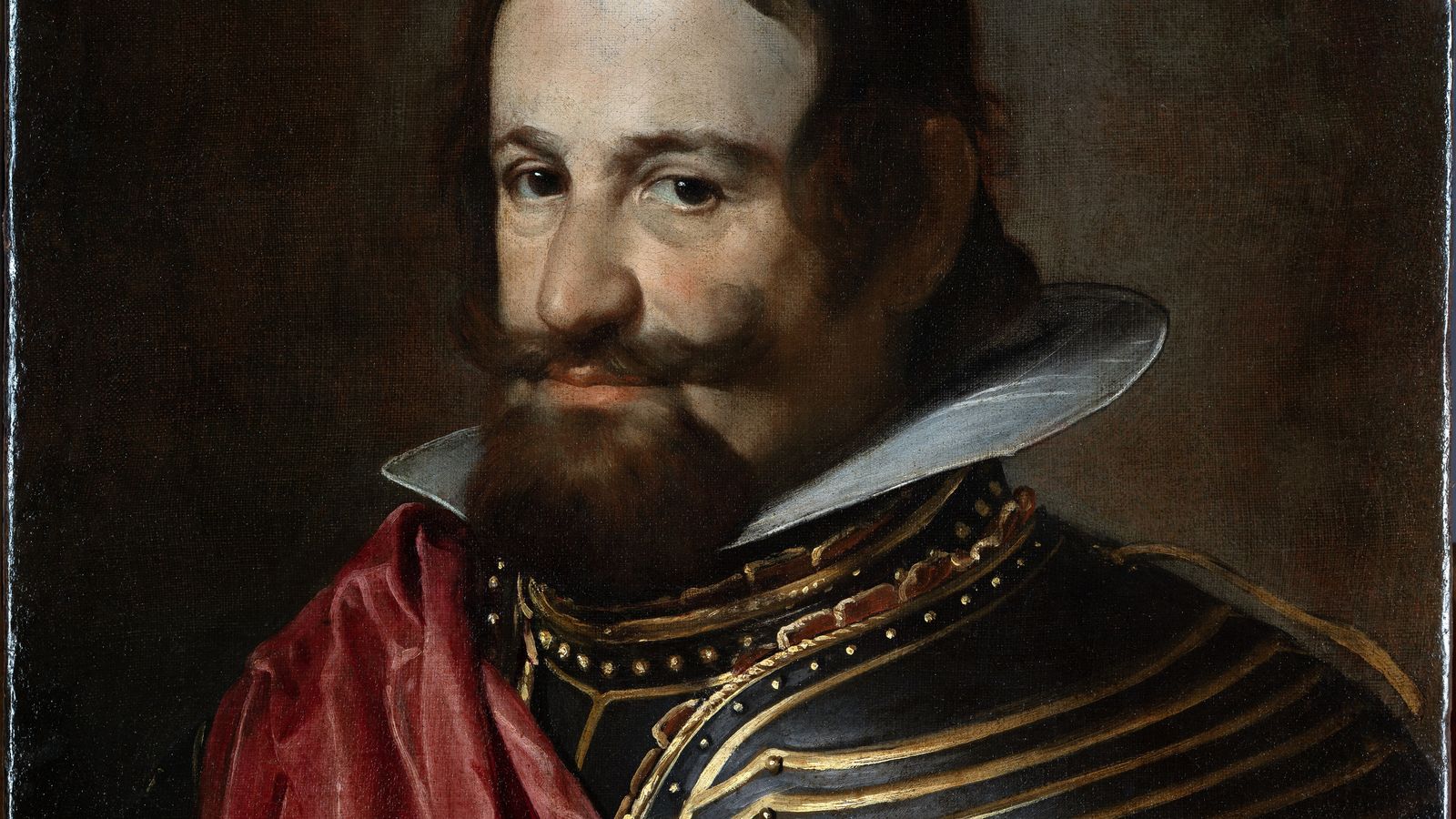 'The Count-Duke of Olivares in armor', by Diego de Velázquez