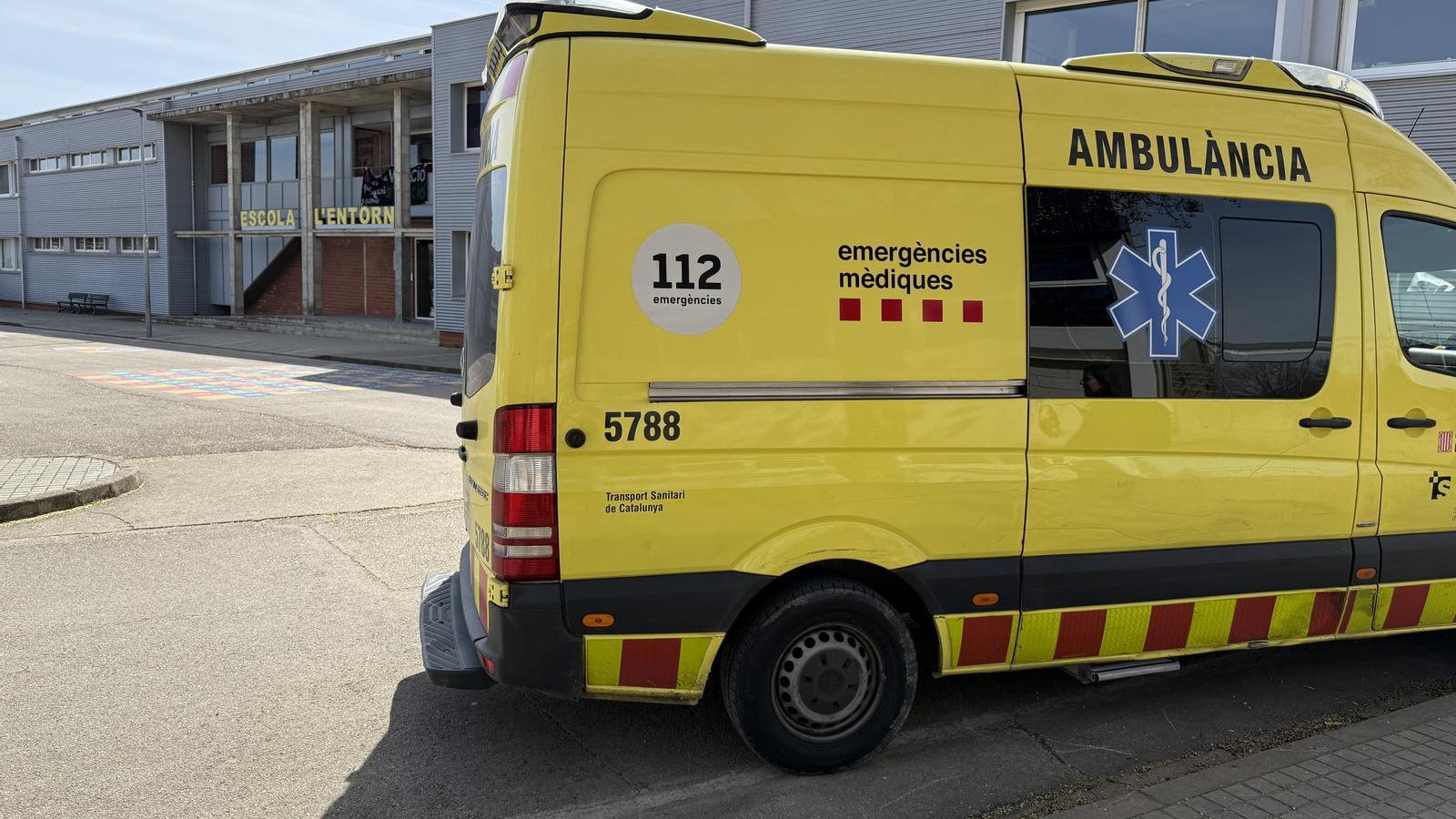 An ambulance in a stock photo.