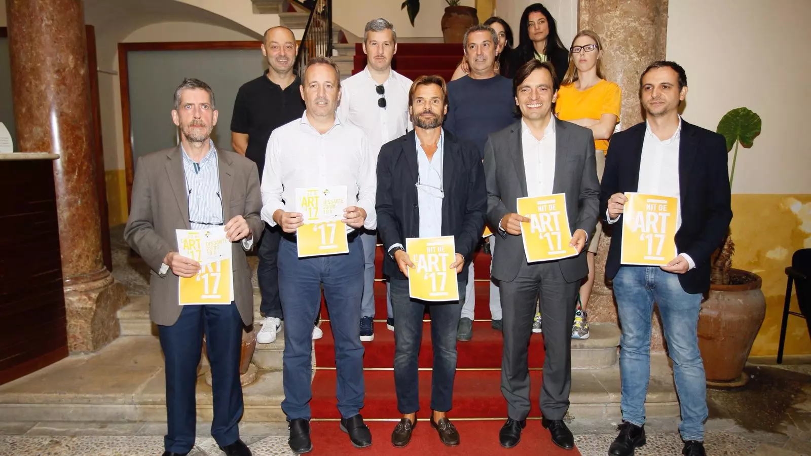Presentació de la vint-i-unena edició de la Nit de l'Art.
