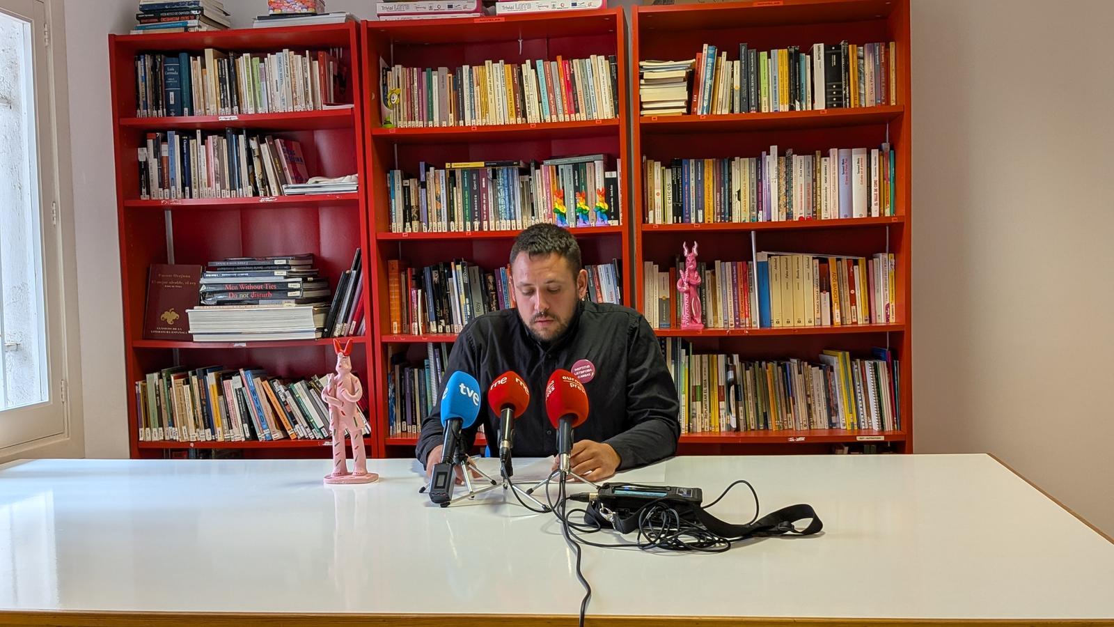 El coordinador de l'entitat, Jan Gómez