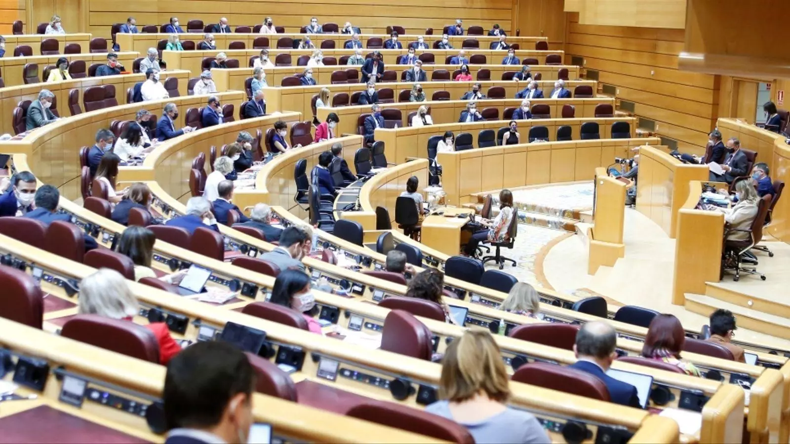 El ple del Senat.