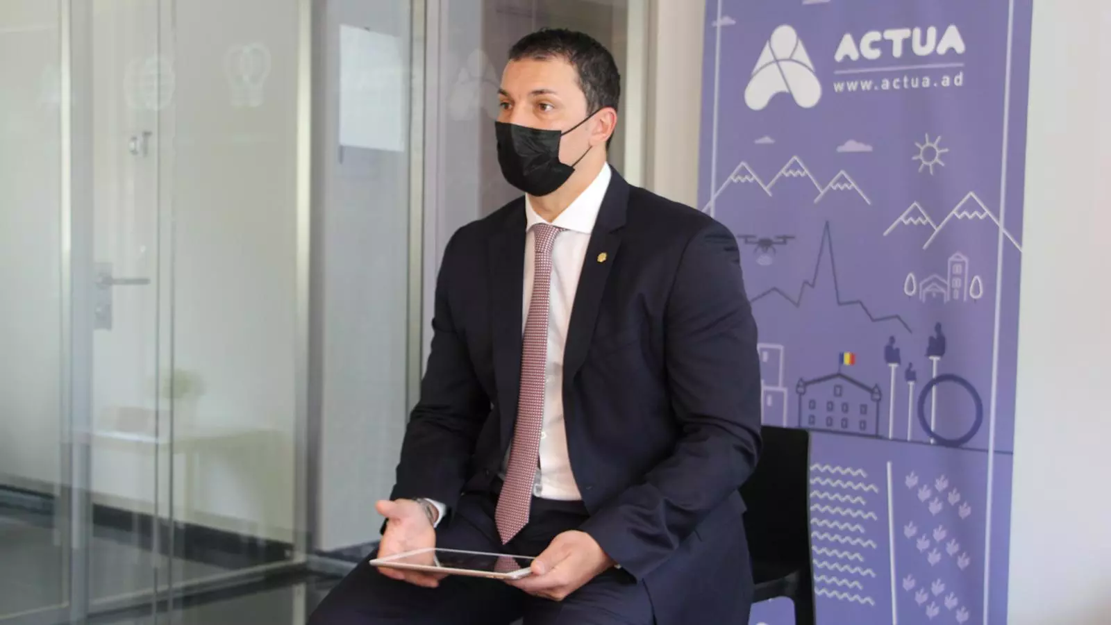 El ministre de Presidència, Economia i Empresa, Jordi Gallardo
