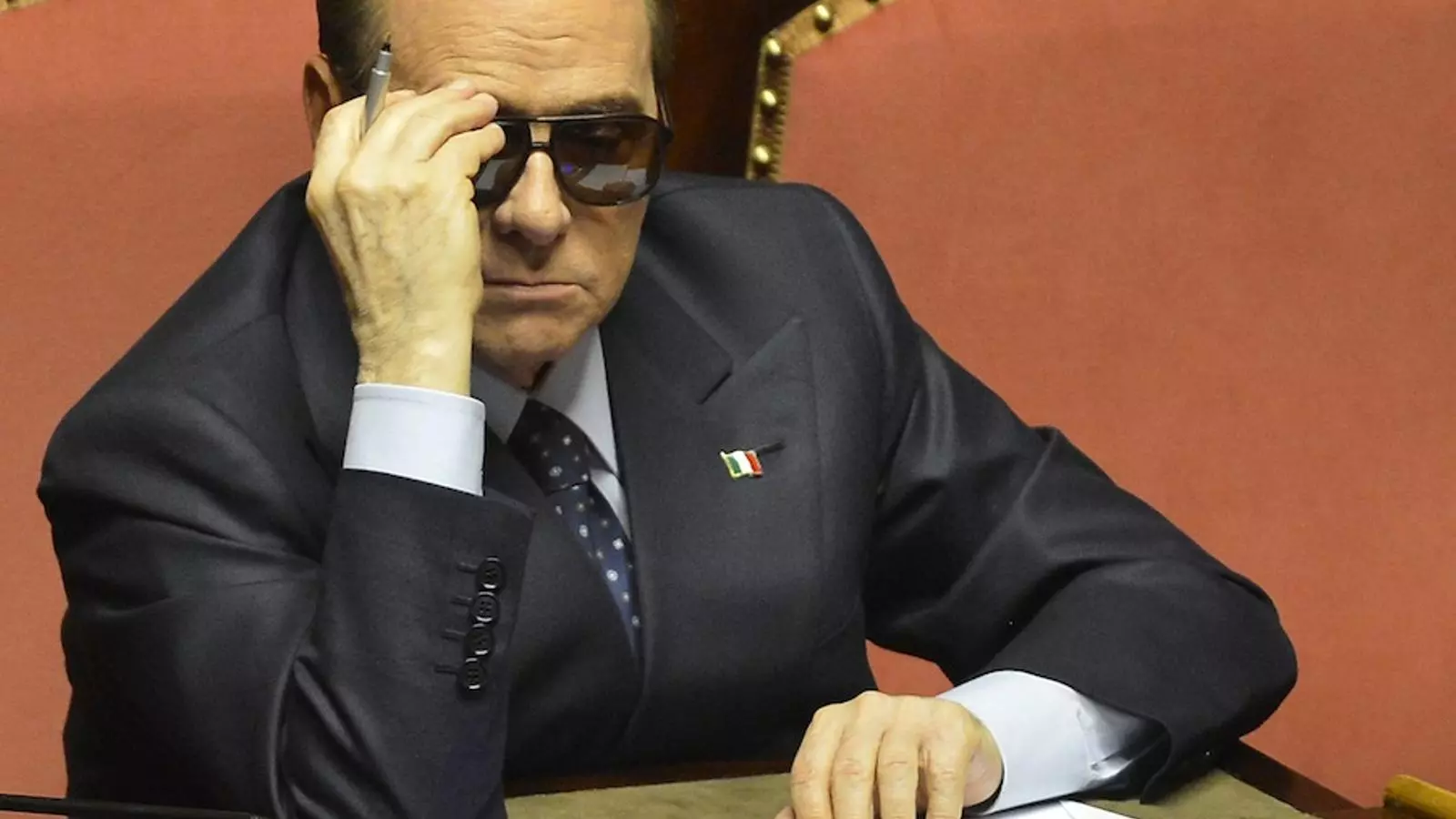 Berlusconi al Senat italià el passat març. AFP