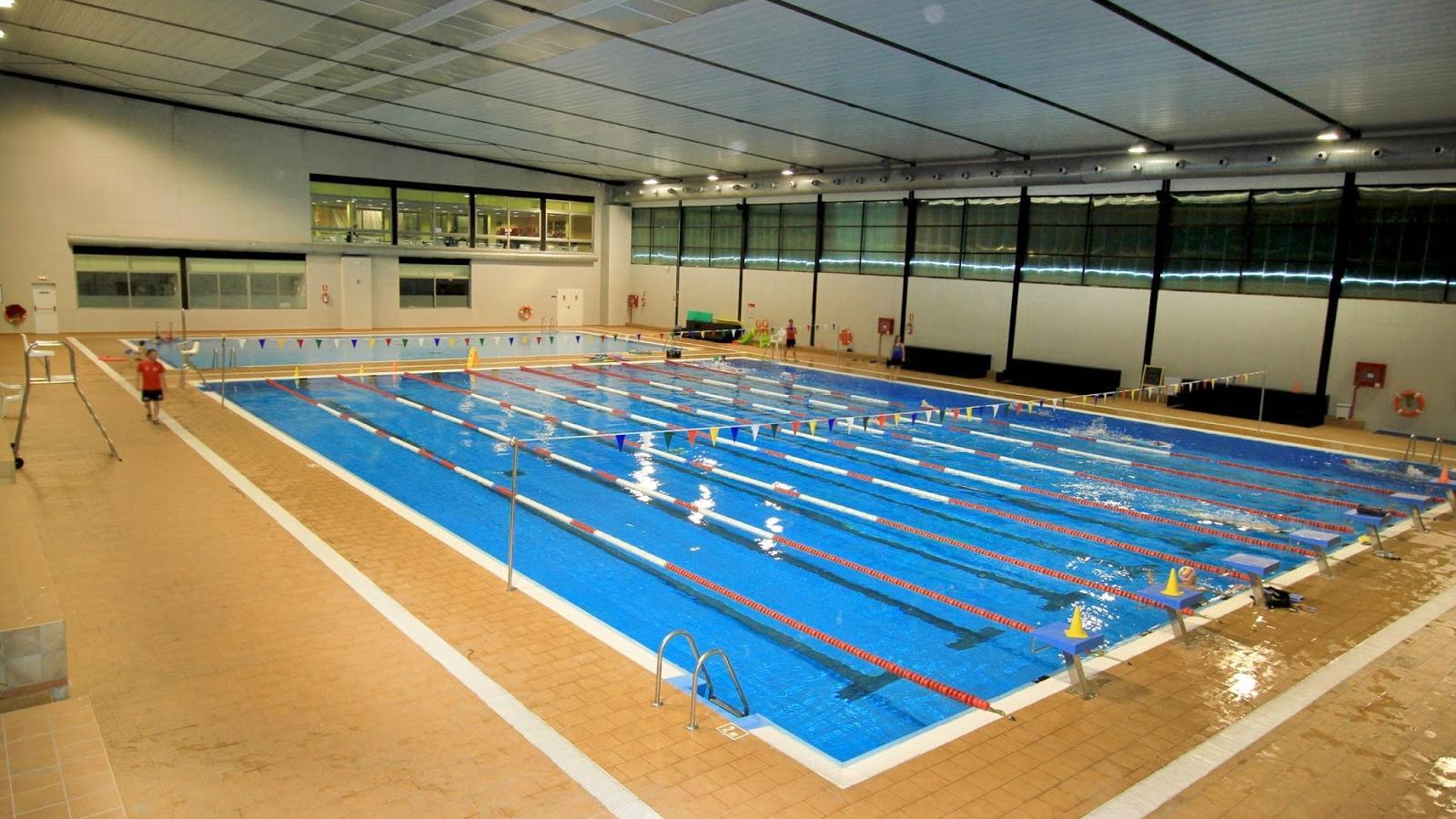 La piscina municipal del Polideportivo Son Angelats