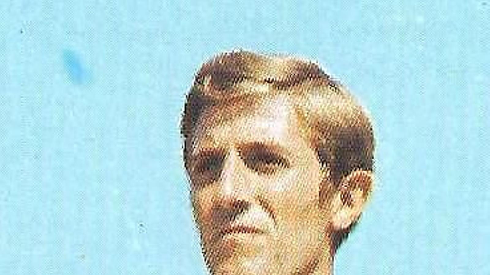 Juan Verdugo, lateral esquerre del 75è aniversari de l’Espanyol.