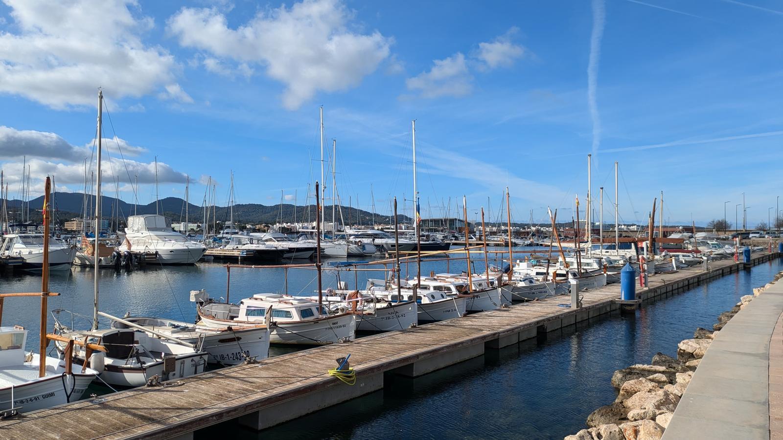 A port in the Balearic Islands