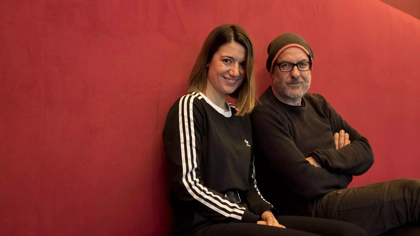 Alba Pujol amb Alex Rigola a la Sala Beckett