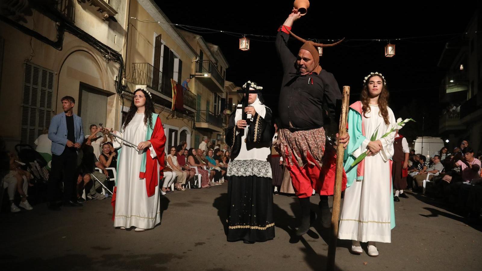 So war die Prozession der Seligen in Santa Margalida