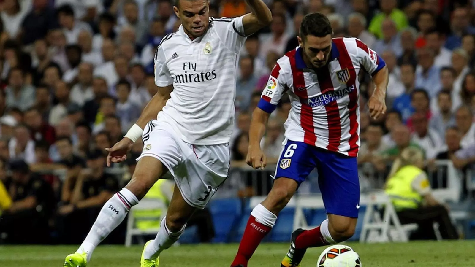 Pepe, al Santiago Bernabéu / EFE