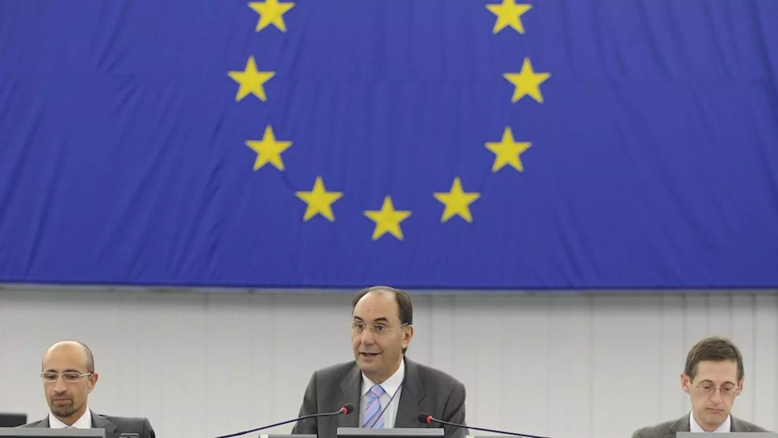 Alejo Vidal-Quadras en una sessió plenària a Estrasburg. EUROPEAN PARLIAMENT