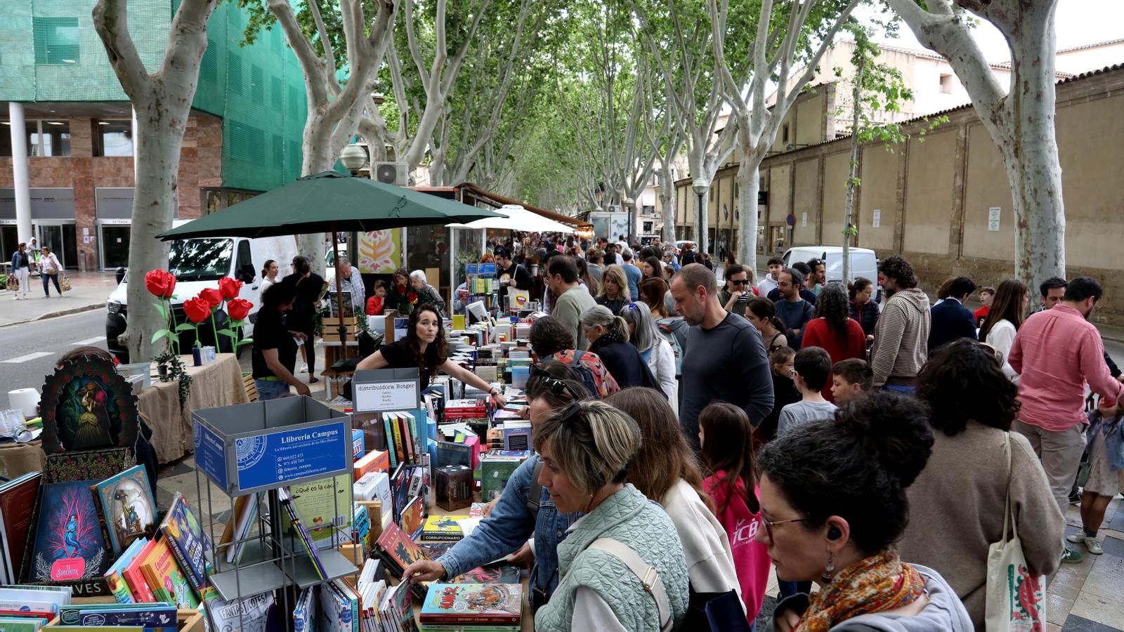 La Diada de Sant Jordi a Palma.