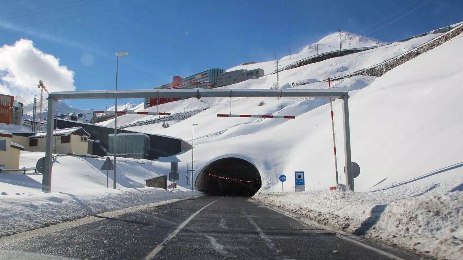 Una imatge d'arxiu del túnel d'Envalira.