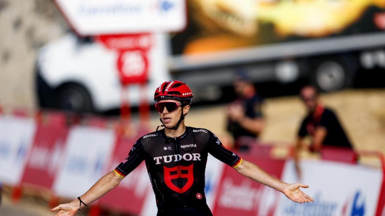 Marco Brenner wins at La Pandera and Enric Mas reinforces the lead of the Vuelta