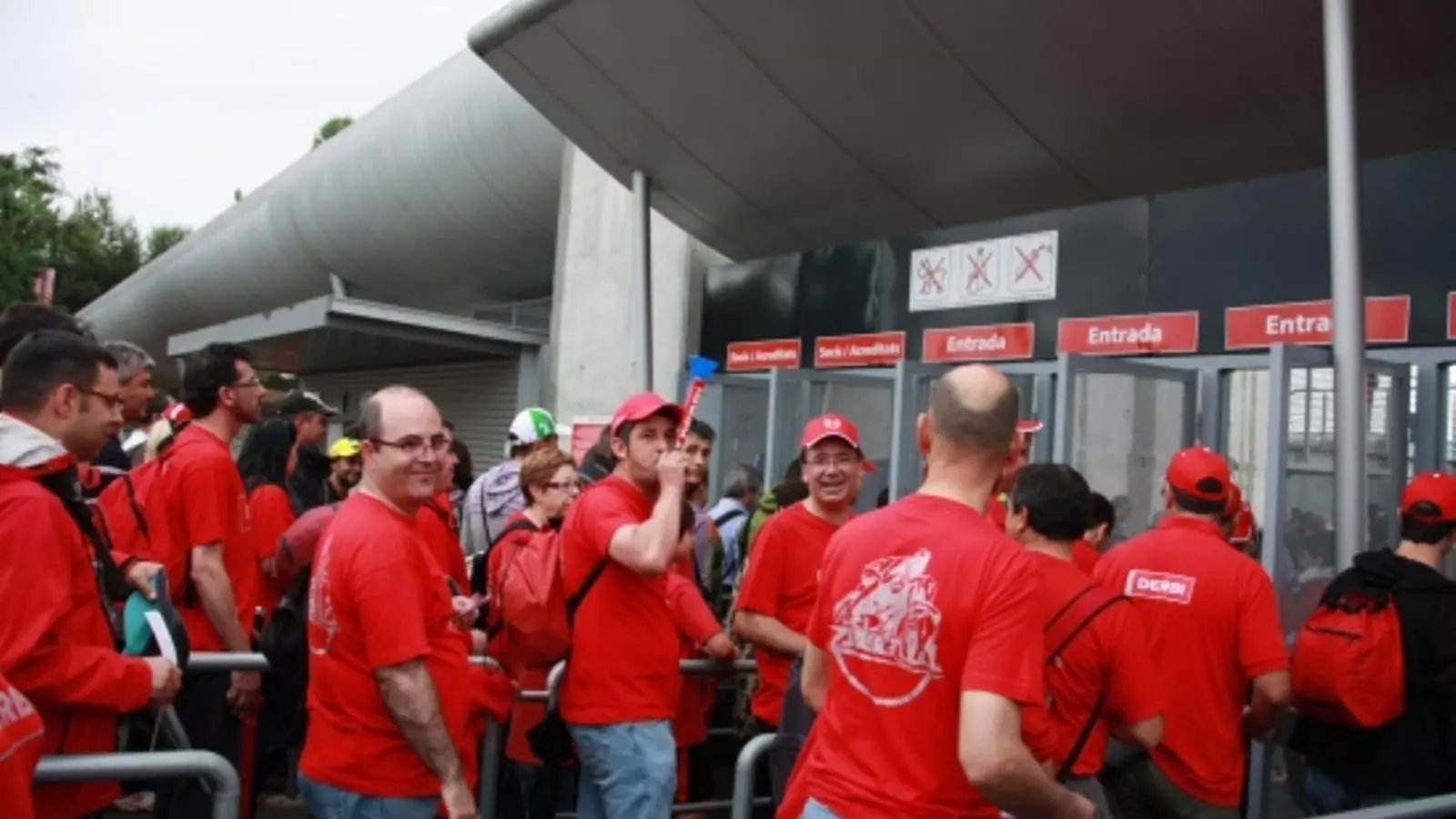 Derbi manifetació Montmeló