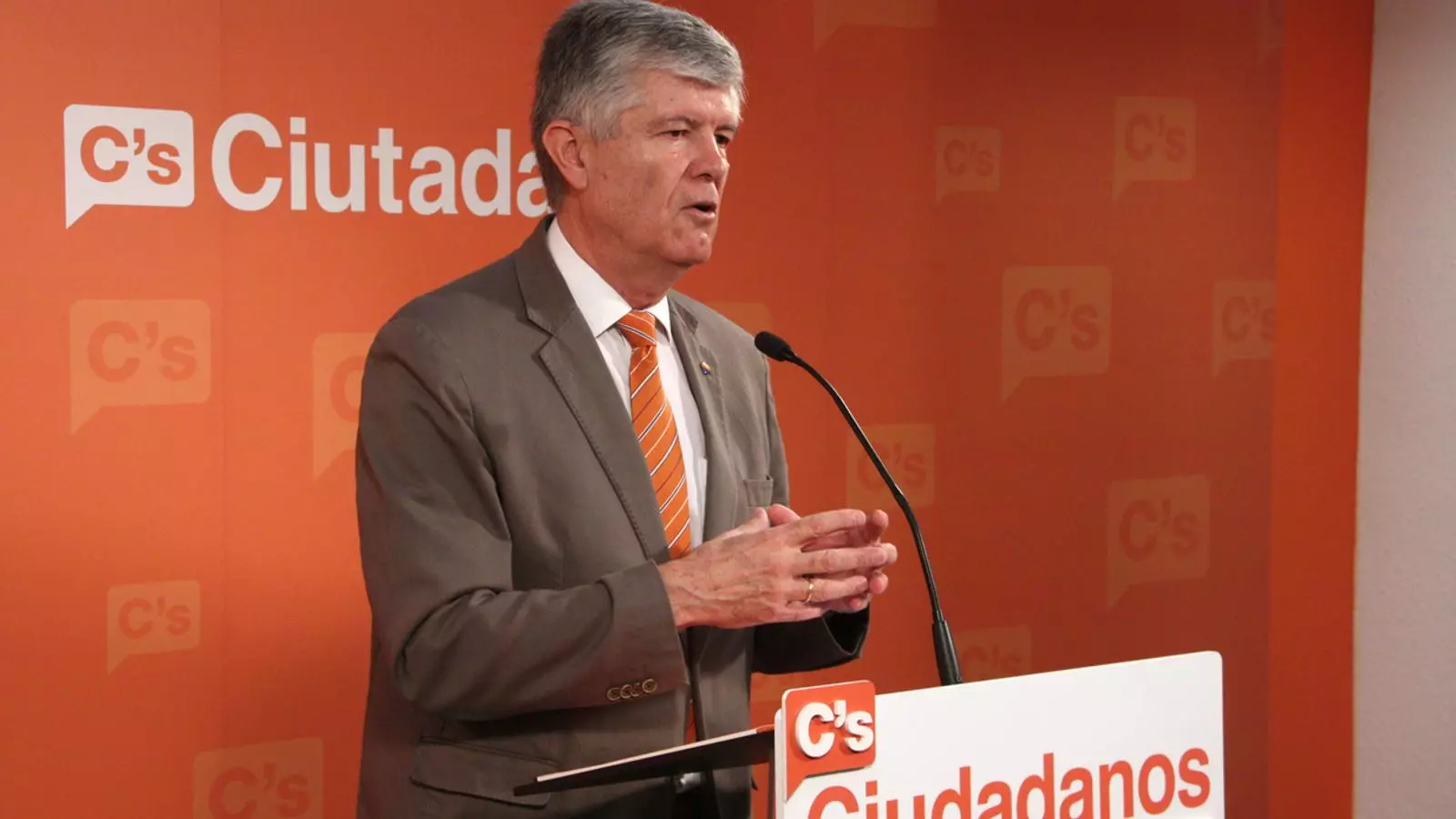 El diputat de Cs Matías Alonso, en una imatge d'arxiu