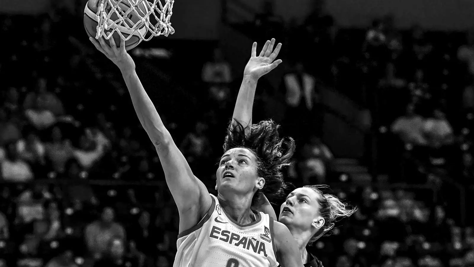 Laia Palau jugant la final del Europeu 2019.