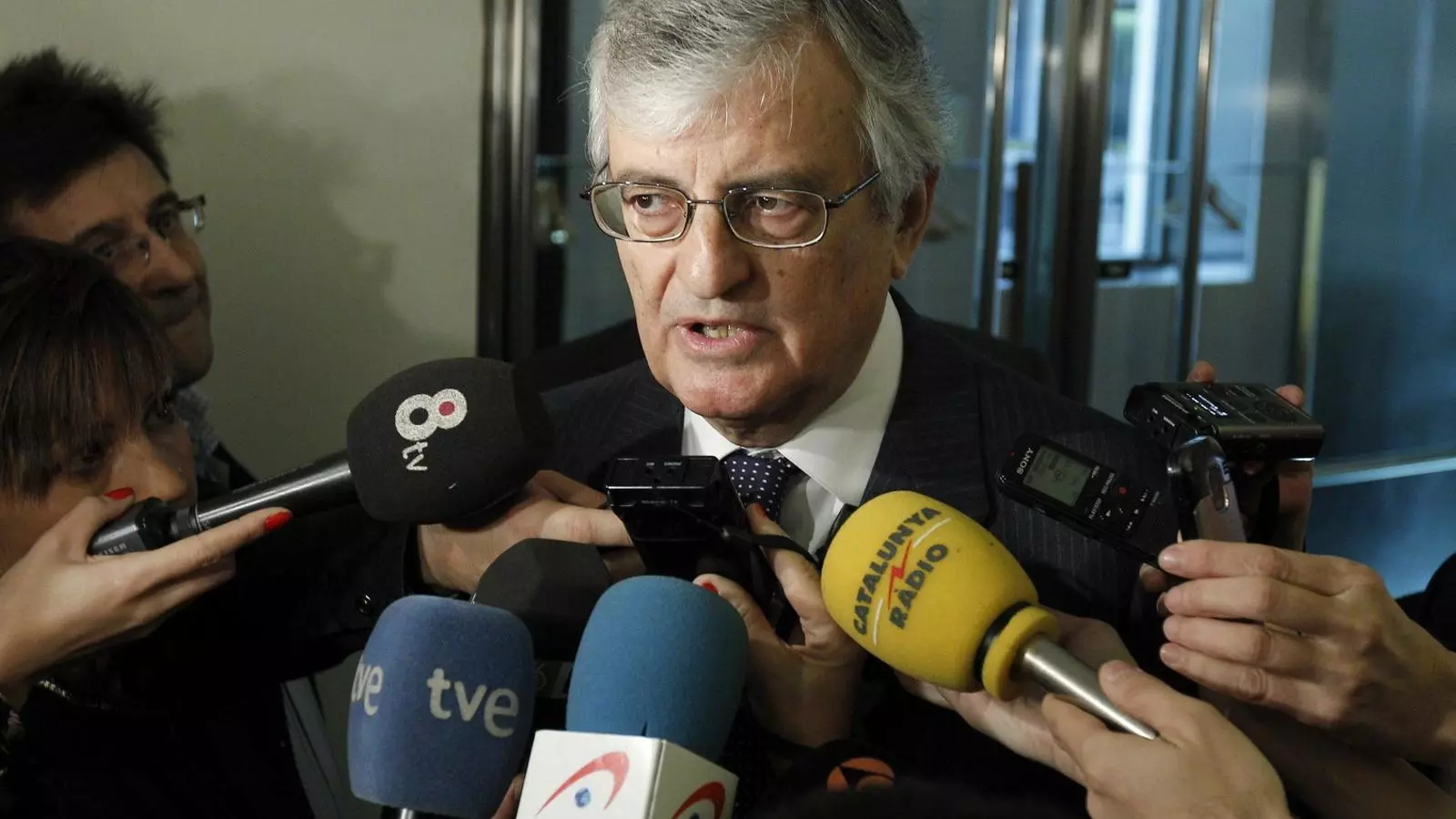 El fiscal general de l'Estat, Eduardo Torres-Dulce, aquest dimarts al Congrés dels Diputats / EFE