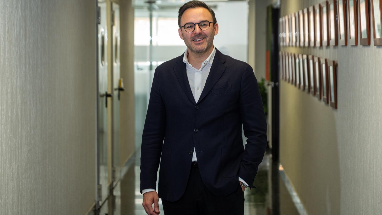 Jordi Muntañola at Salvat facilities in Esplugues del Lobregat