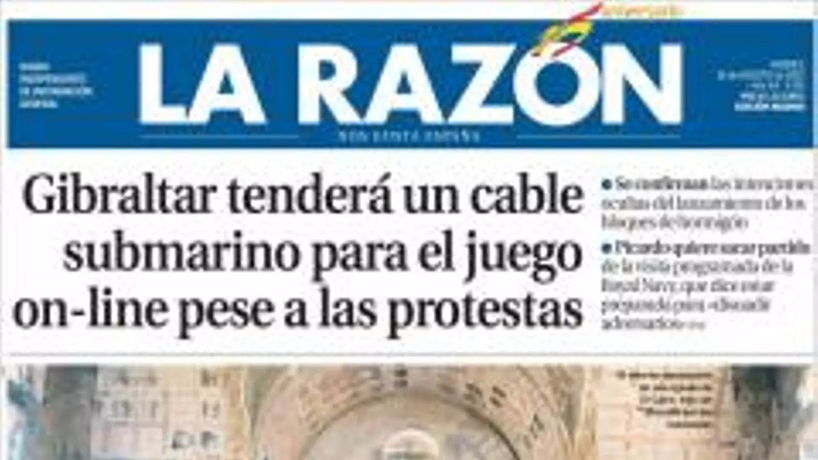 Quant pesa un quilo de pedra i un quilo de vida per a 'La Razón'