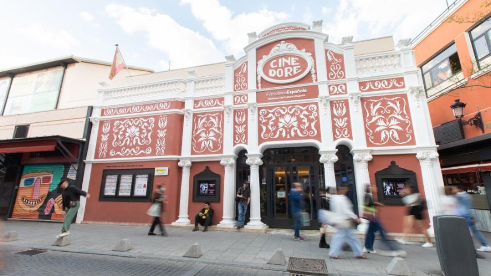 The Doré Cinema of the Spanish Film Archive in an archive image