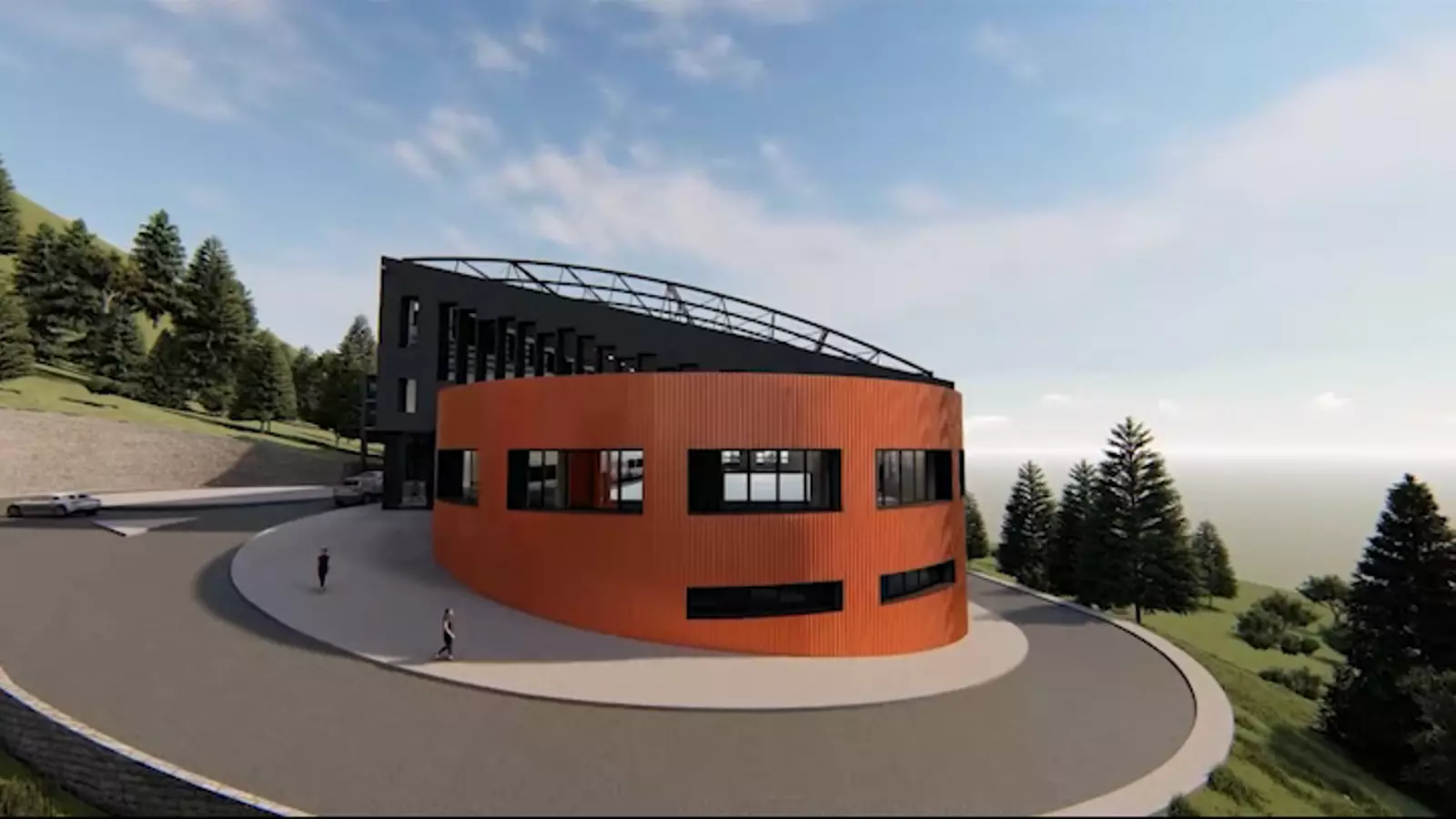 Simulació de com quedarà el centre esportiu després dels treballs