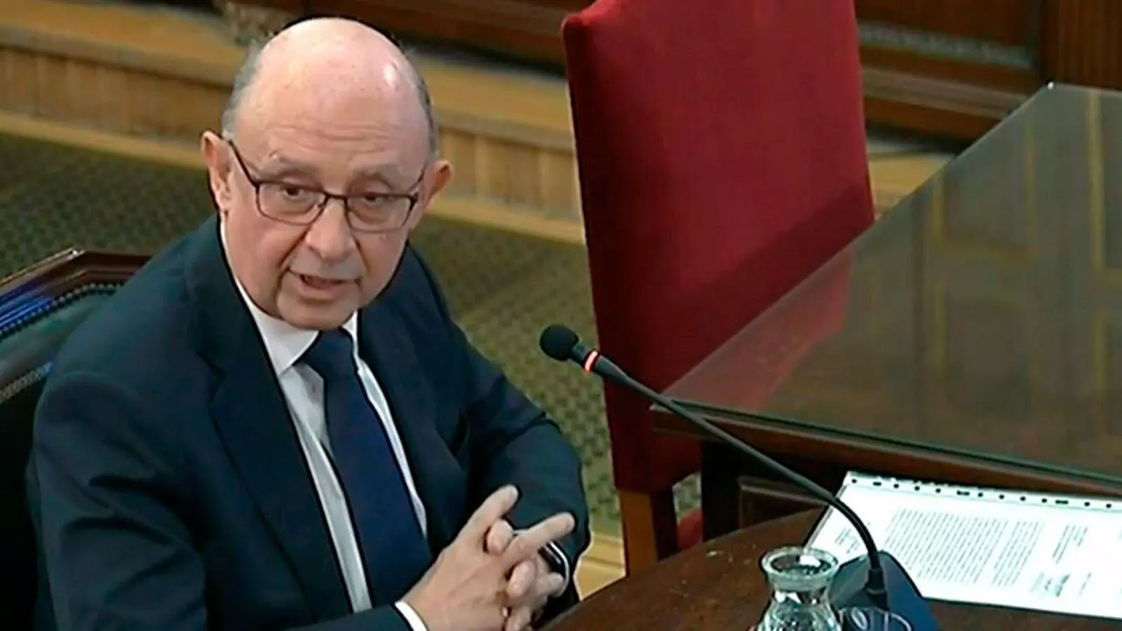 Montoro: "No es pot excloure que es produís una acció fraudulenta malgrat el control de l'Estat als comptes del Govern"