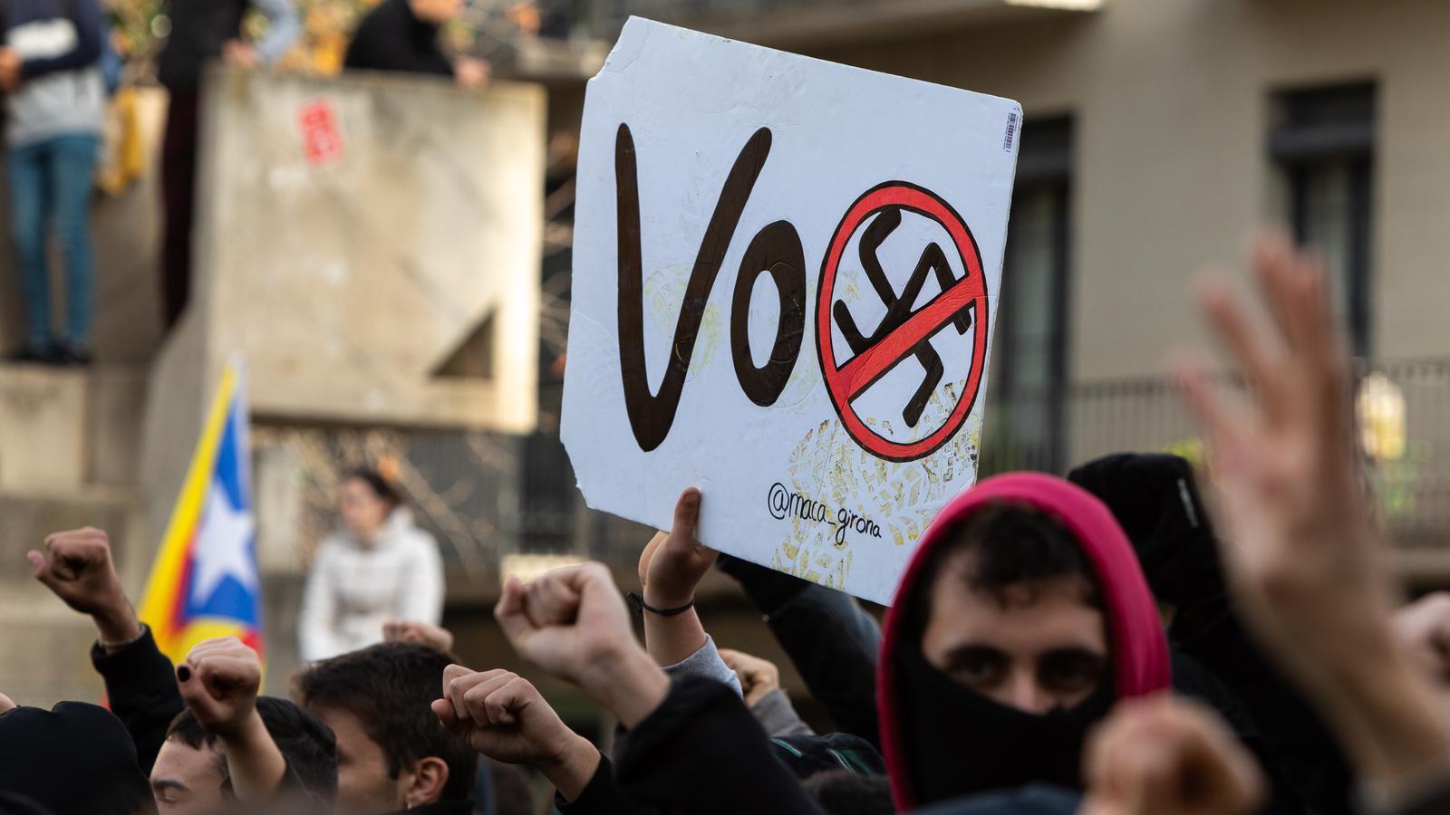 Far-right Vox. David Borrat