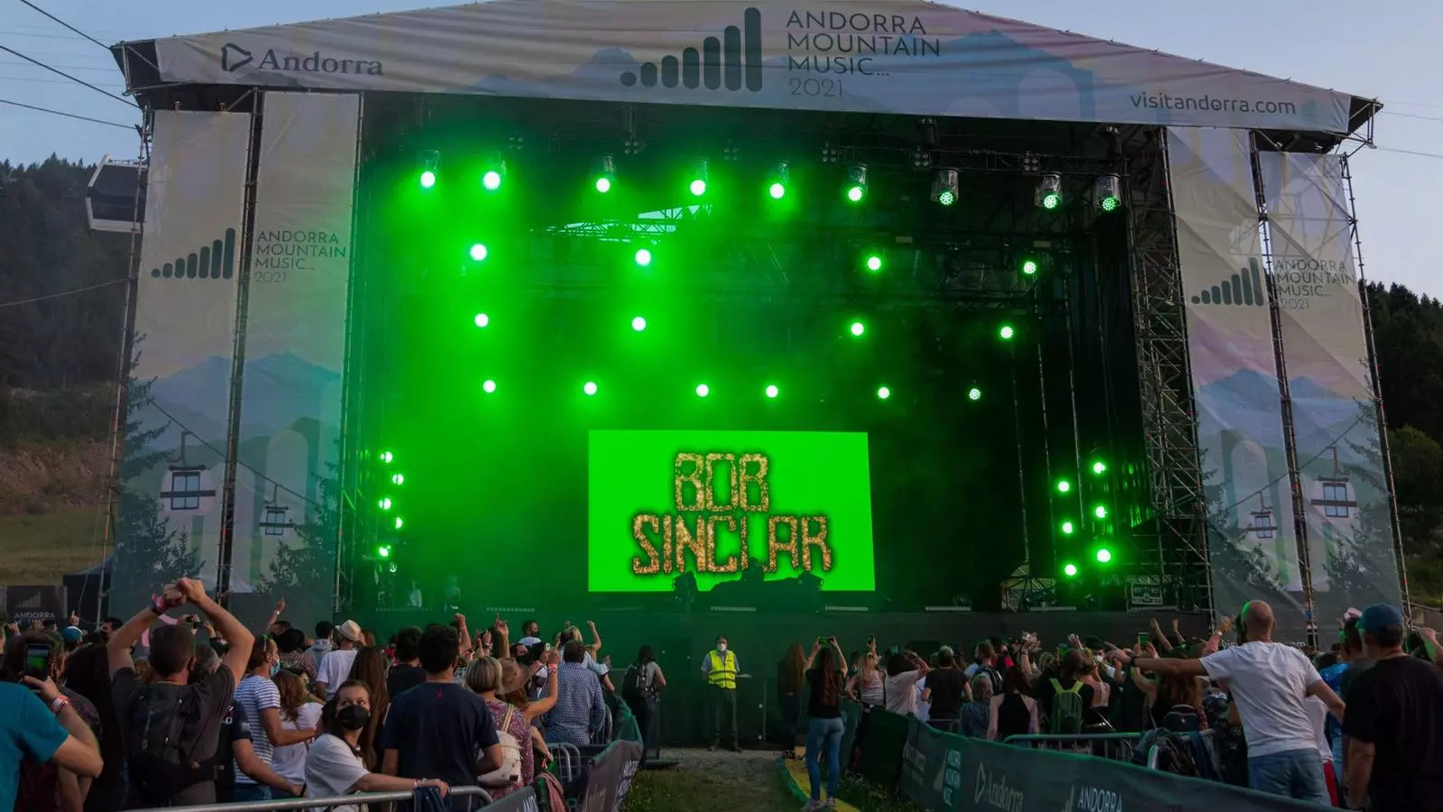 Concert de Bob Sinclair.
