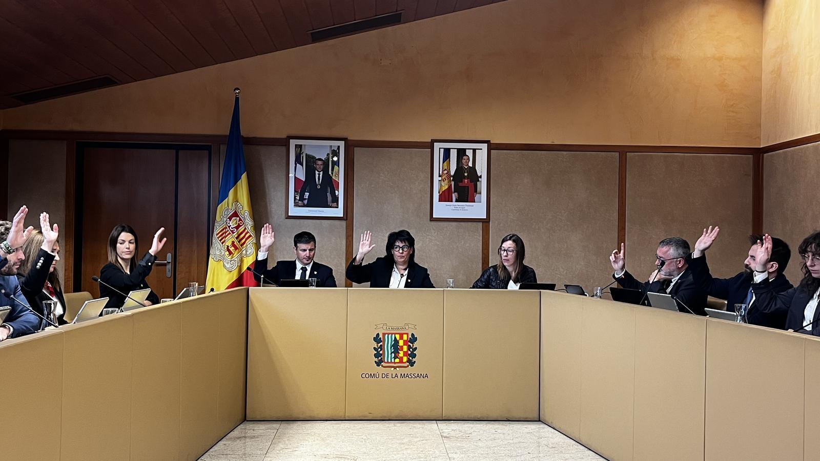 Consell de comú de la Massana.