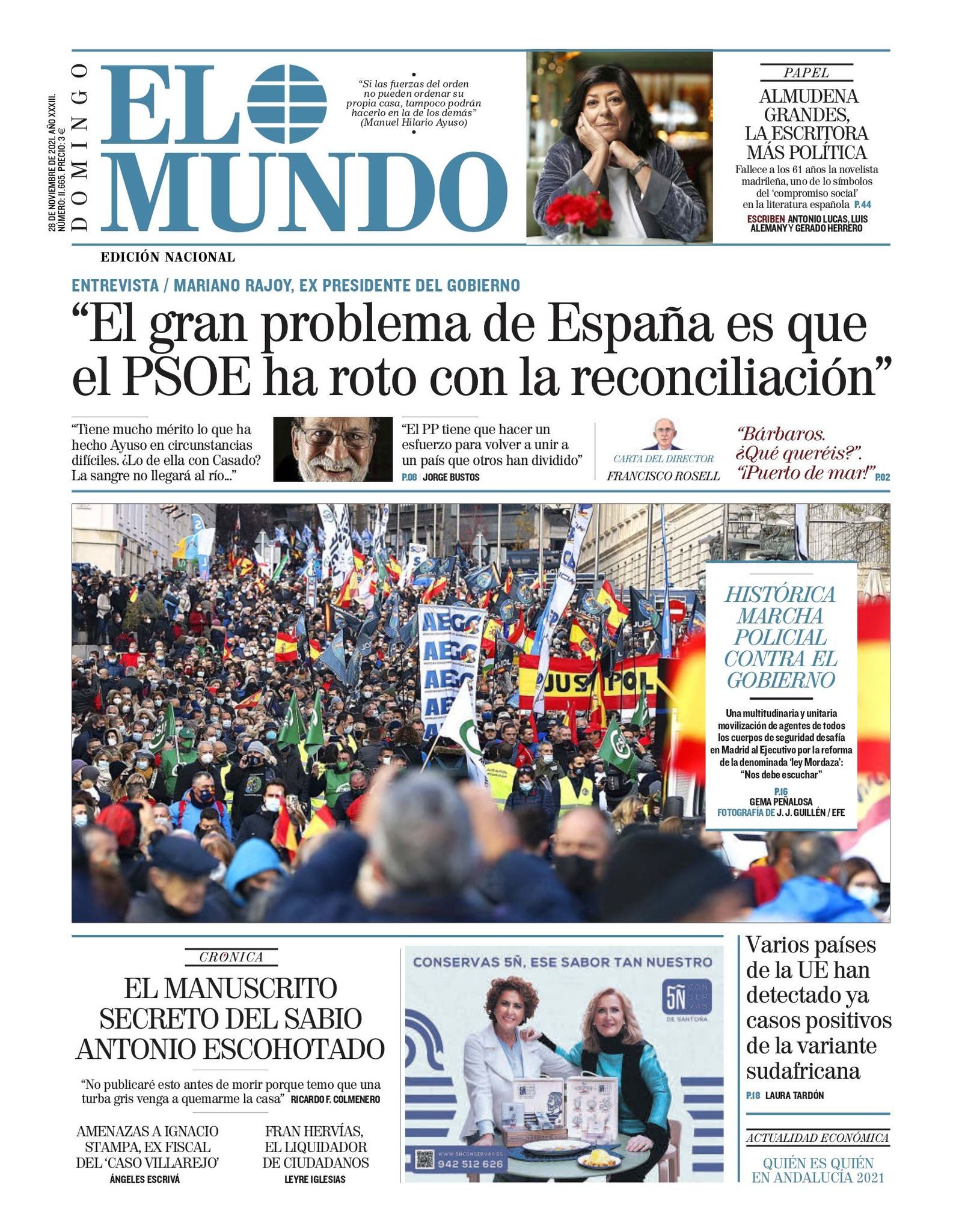 Mundo 28 11 2021