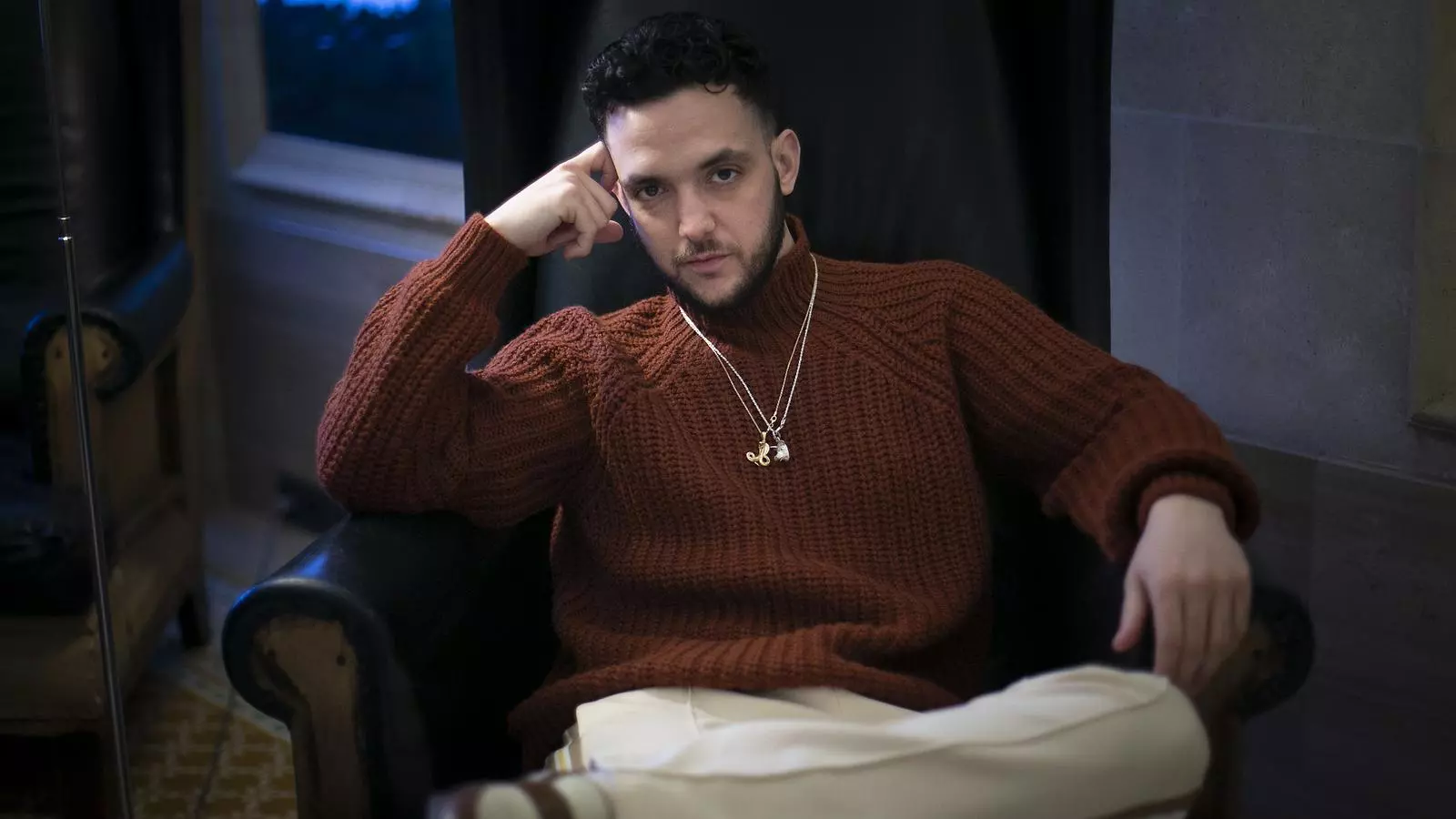 C. Tangana en el Hotel Majestic de Barcelona.