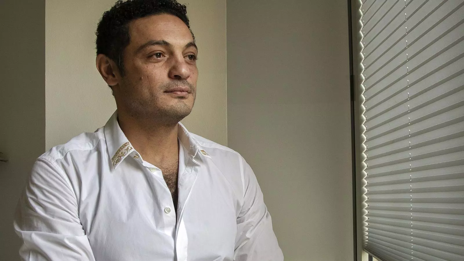 Mohamed Ali, a la redacció de l'ARA.
