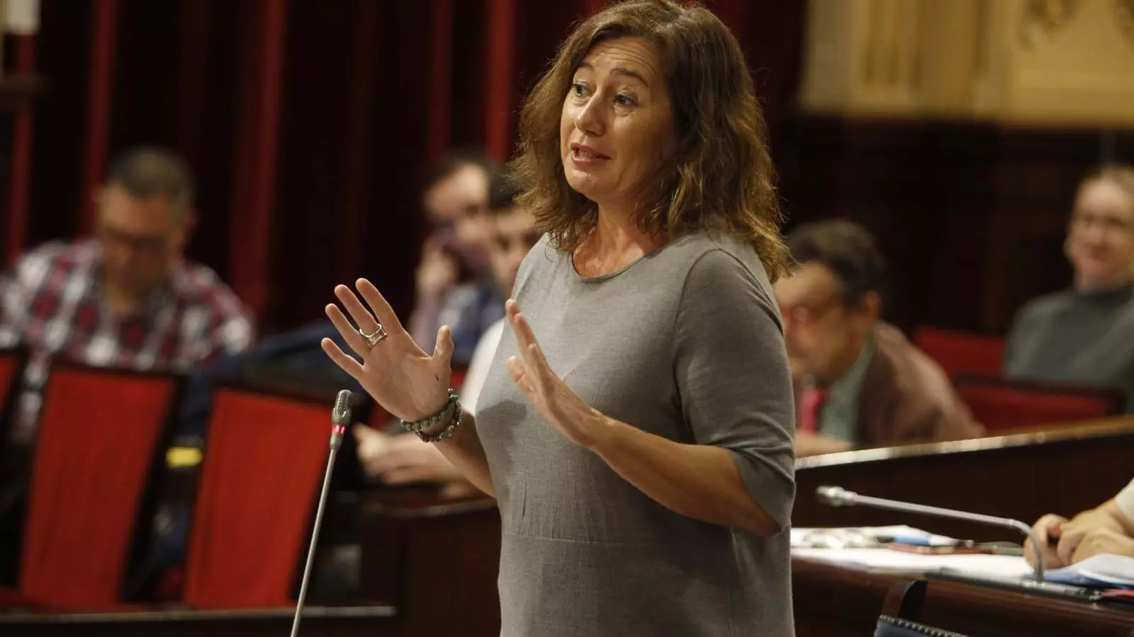 La presidenta del Govern, Francina Armengol
