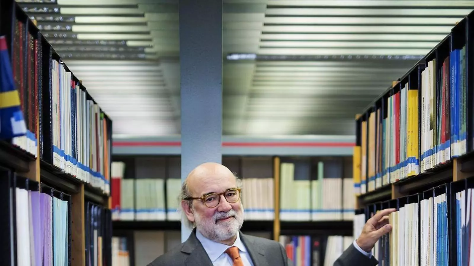 Frederic Udina, director de l’Institut d’Estadística de Catalunya, a la seu d’aquest organisme al centre de Barcelona.