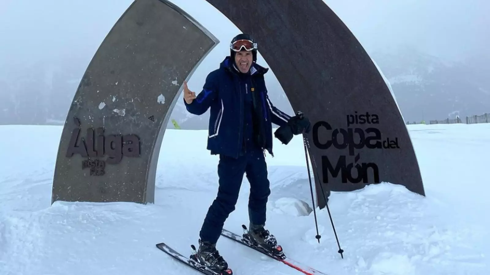 Jesús Vázquez a Grandvalira.