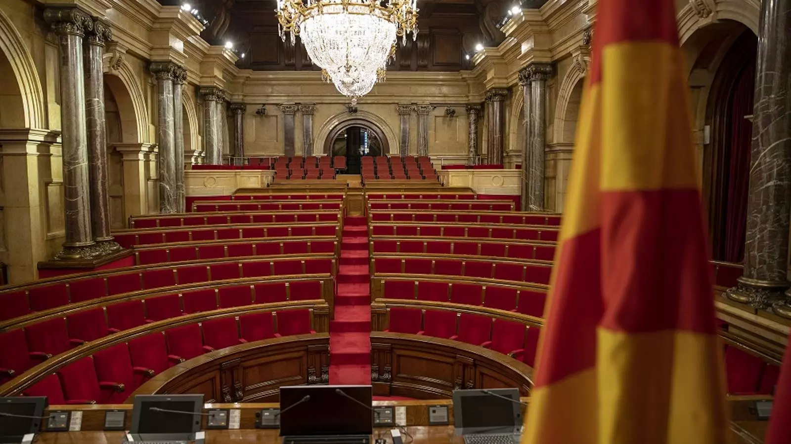 L'hemicicle del Parlament en una imatge d'arxiu.