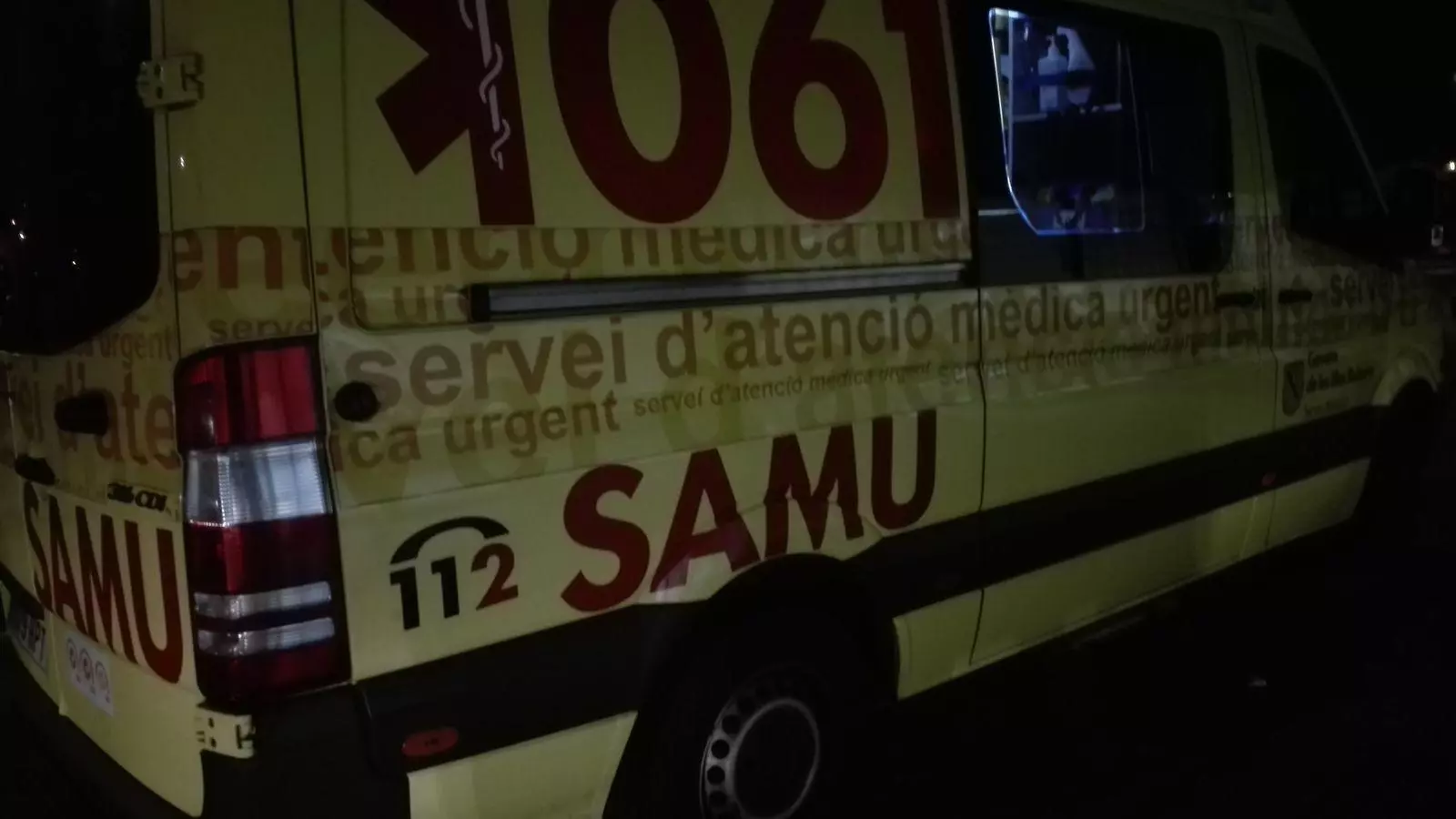 Una ambulància del SAMU.