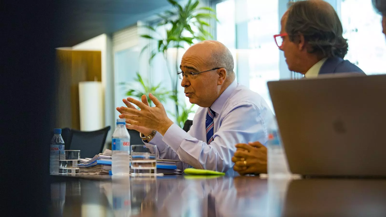 El director general d'Asepeyo, Vicente Aparicio, reclama a la Seguretat Social que actualtzi el coeficient de les mútues en la malaltia comuna