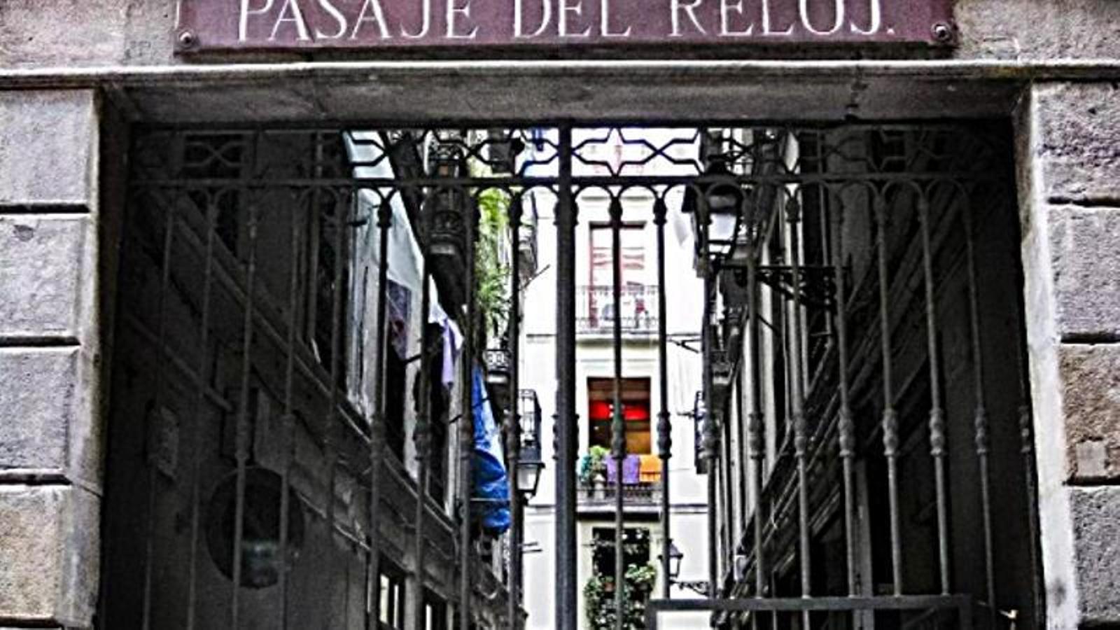 Old headquarters of ICV in Passatge del Rellotge.