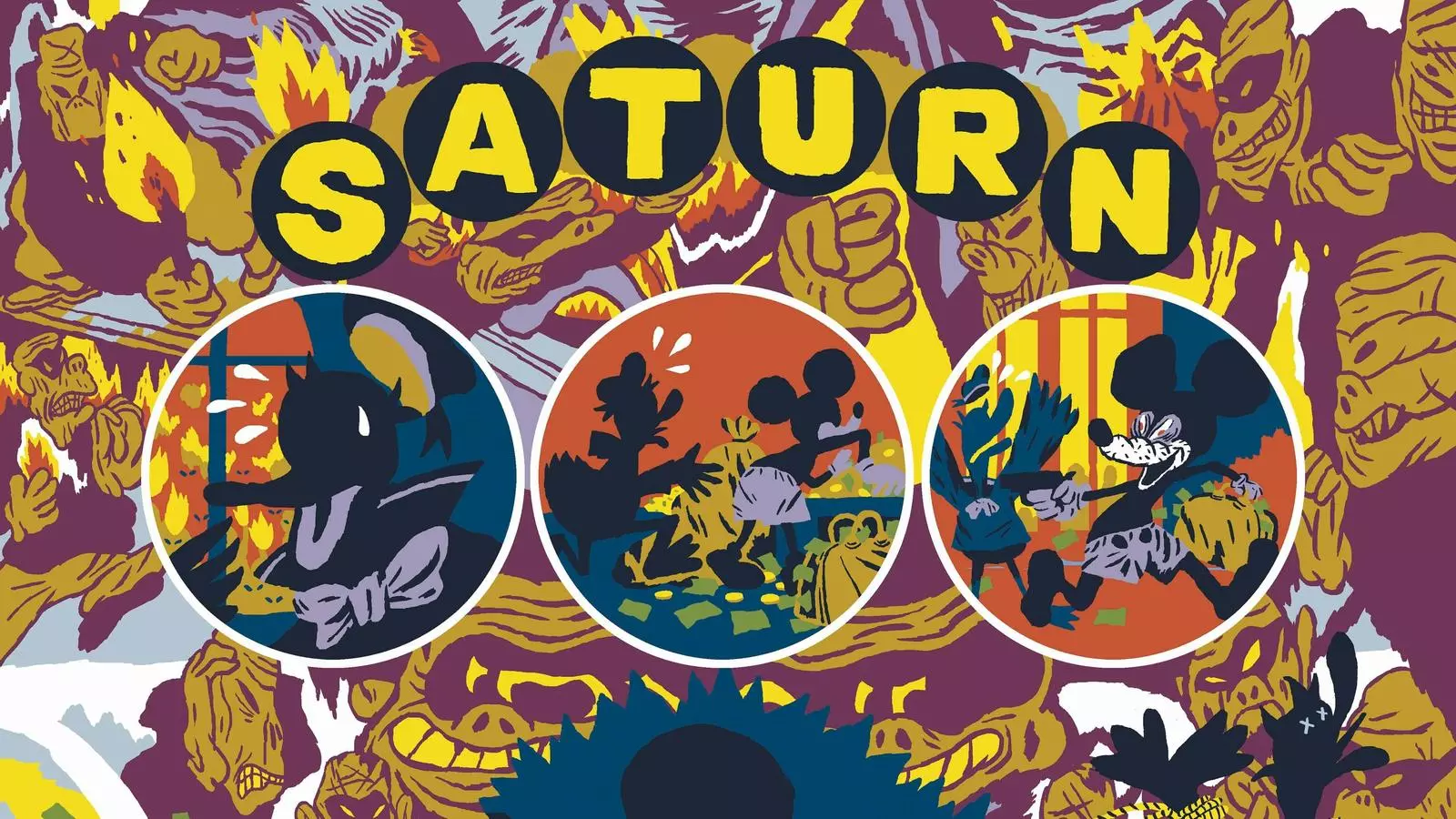 Gràfica Radiant (54): 'Saturn Retrògrad'