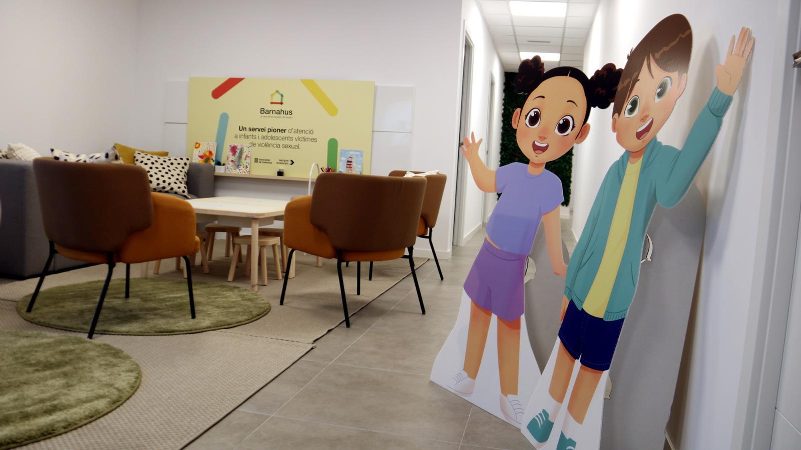 Installations of the Barnahus of La Seu d'Urgell.