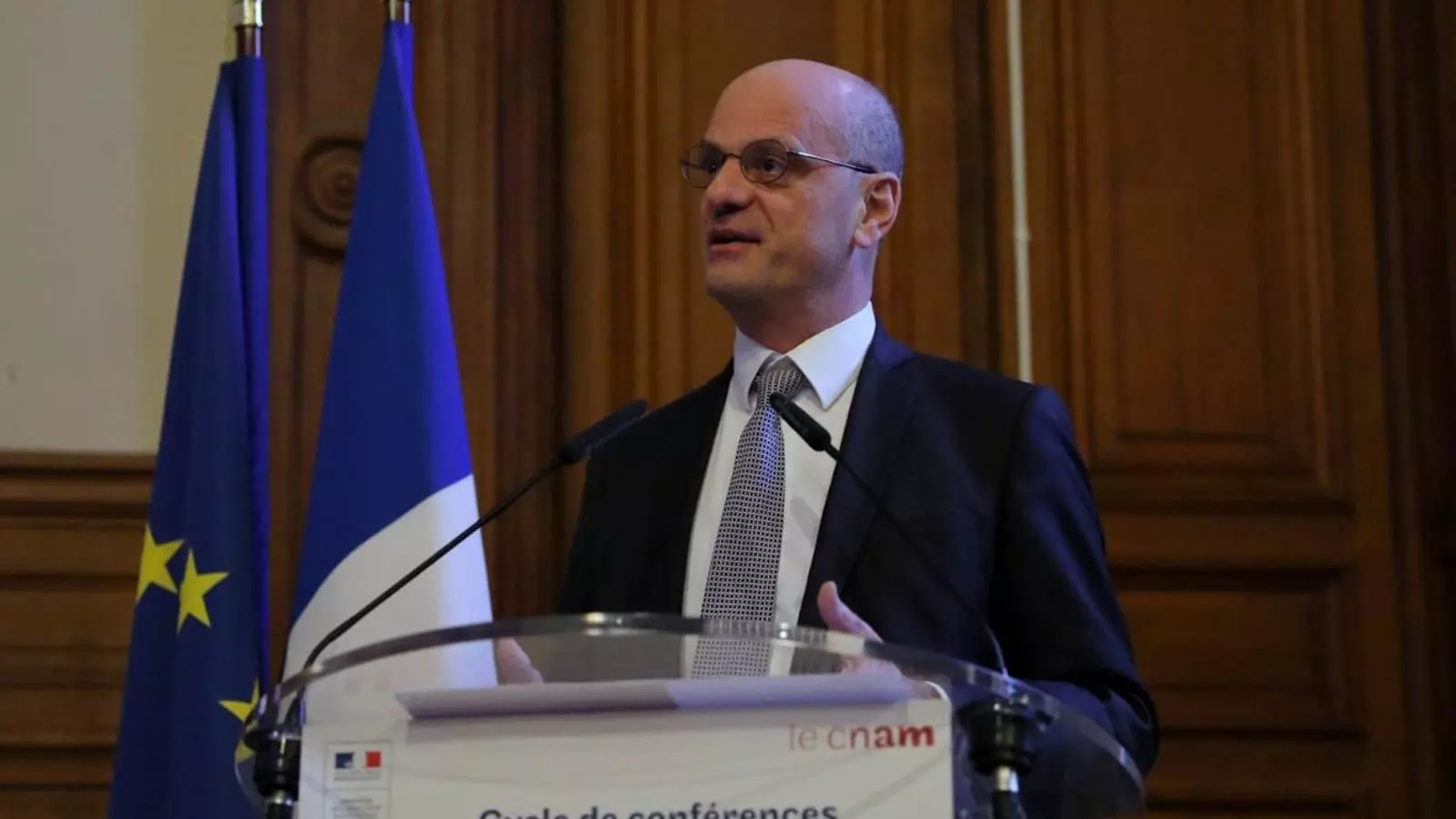 El ministre d'Educació Nacional i de la Joventut francès, Jean-Michel Blanquer. / TWITTER JEAN-MICHEL BLANQUER