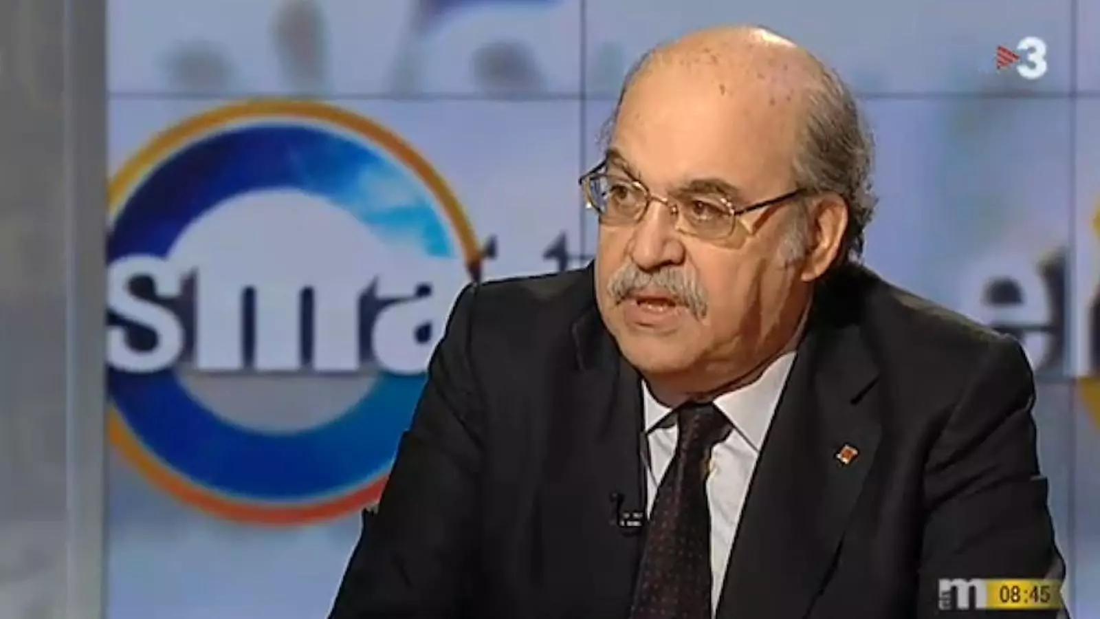 Andreu Mas-Colell, conseller d'Economia de la Generalitat, a 'Els matins' de TV3