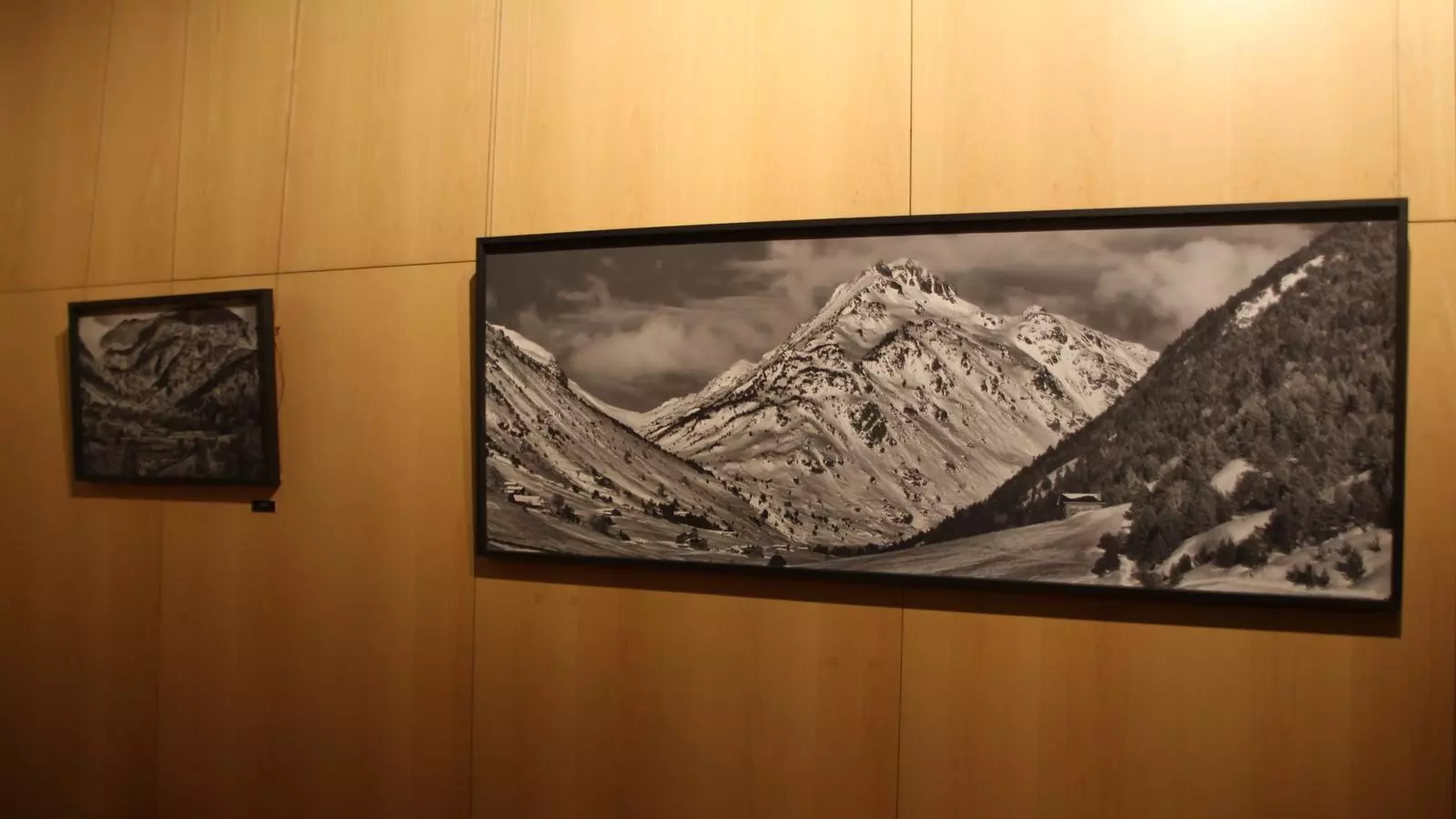 Fotografies panoràmiques de l'artista Joan Manel Zamora. A. S.