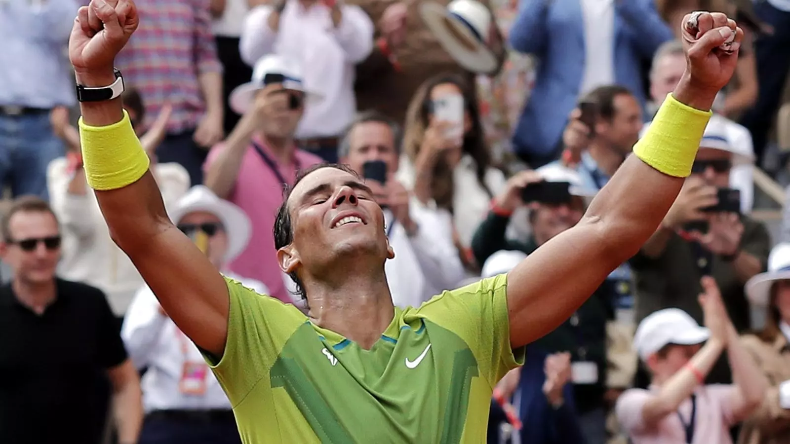 Nadal, després de guanyar a Roland Garros