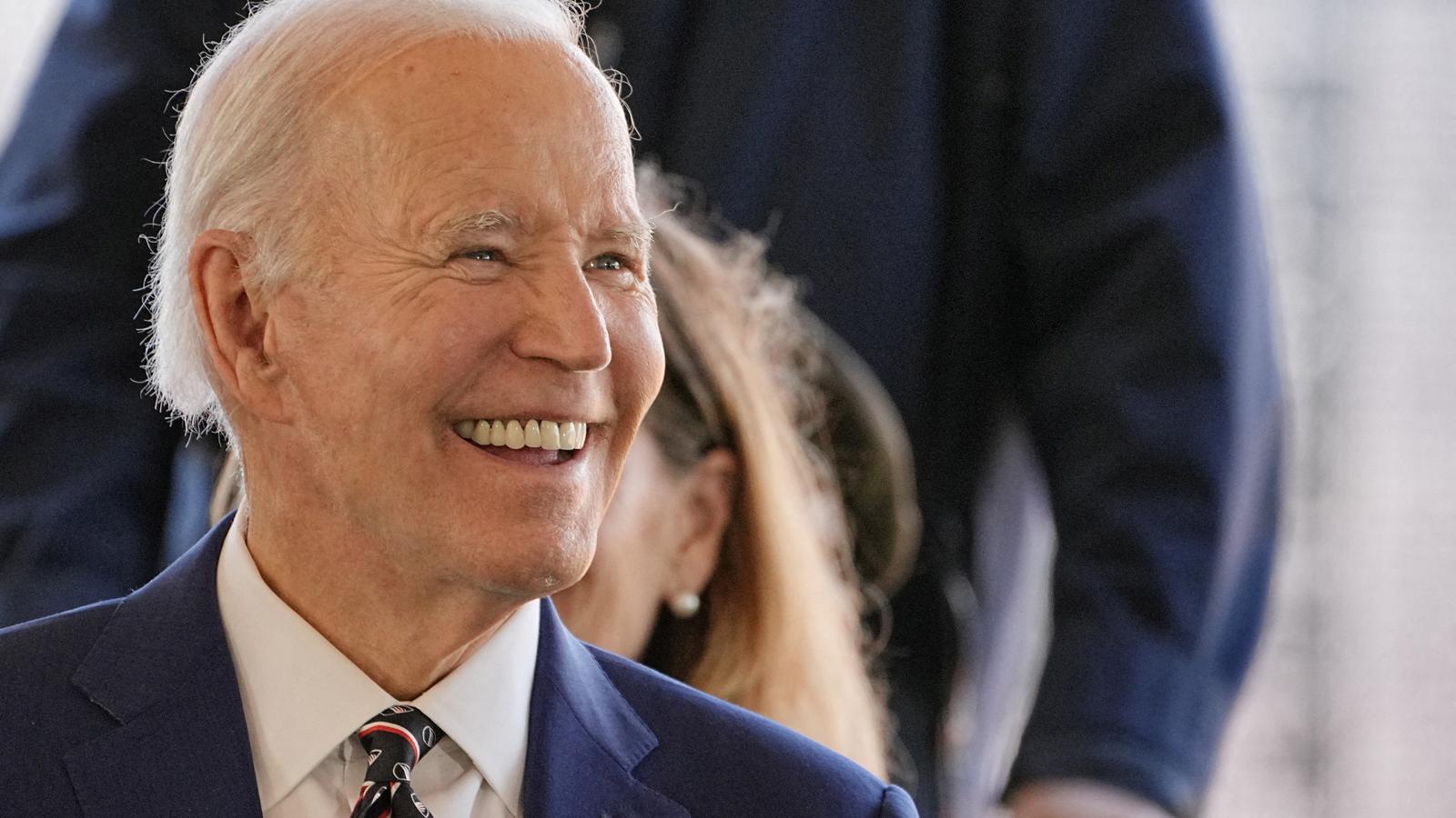 Joe Biden in a photo taken in May 2025.