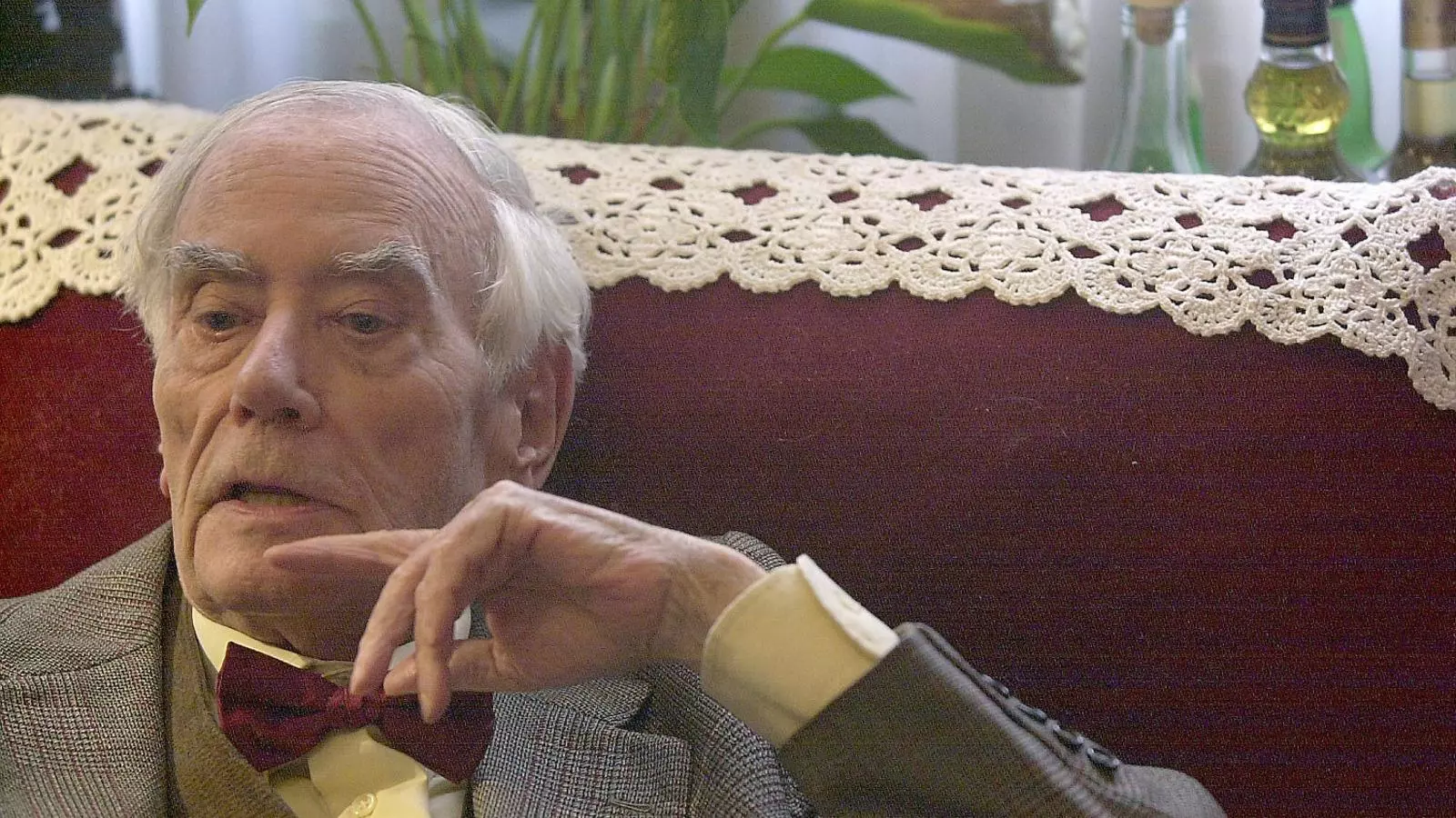 Joan Perucho en una fotografia de l’any 2003.
