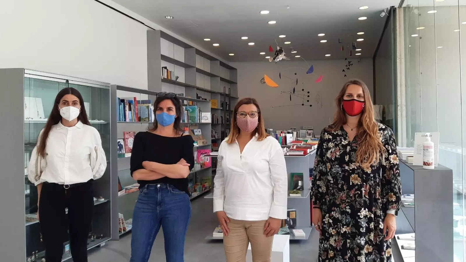 Imma Prieto, Mireia Sallarès, Bel Busquests i Maria Pastor.